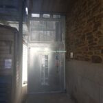 Galvanised Materials Goods Lift