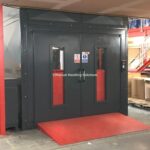 Twin Mast Goods Lift Construction