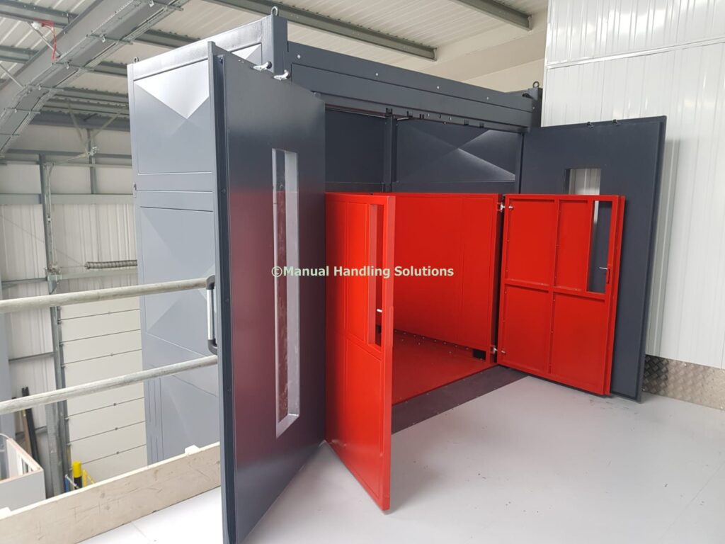 Self-Storage Mezzanine Goods Lifts