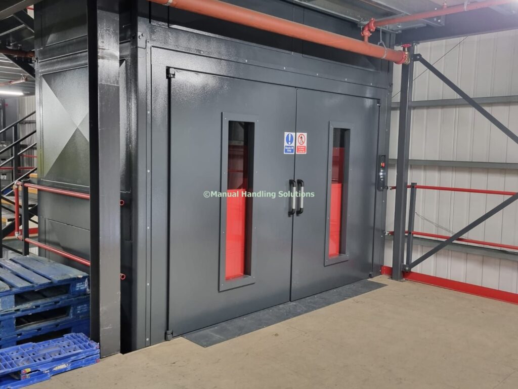 High Usage Mezzanine Goods Lift