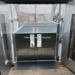 Motorbike Lift Platform Enclosure
