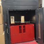 Cladded Goods Lift Freestanding