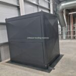 Goods Lift Enclosure Clad